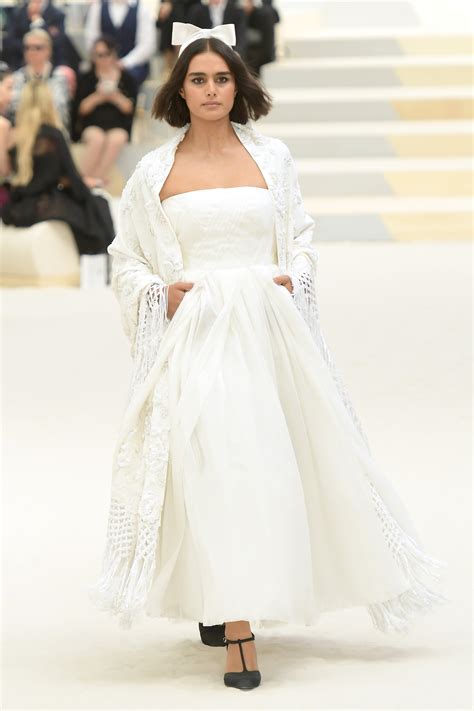 chanel couture bridal|Chanel haute couture today.